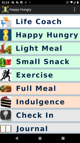 Happy Hungry app